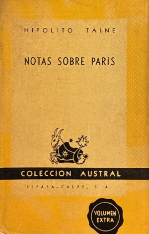 Notas sobre París - Hipolito Taine