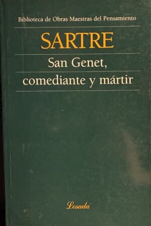 San Genet, comediante y mártir - Sarte
