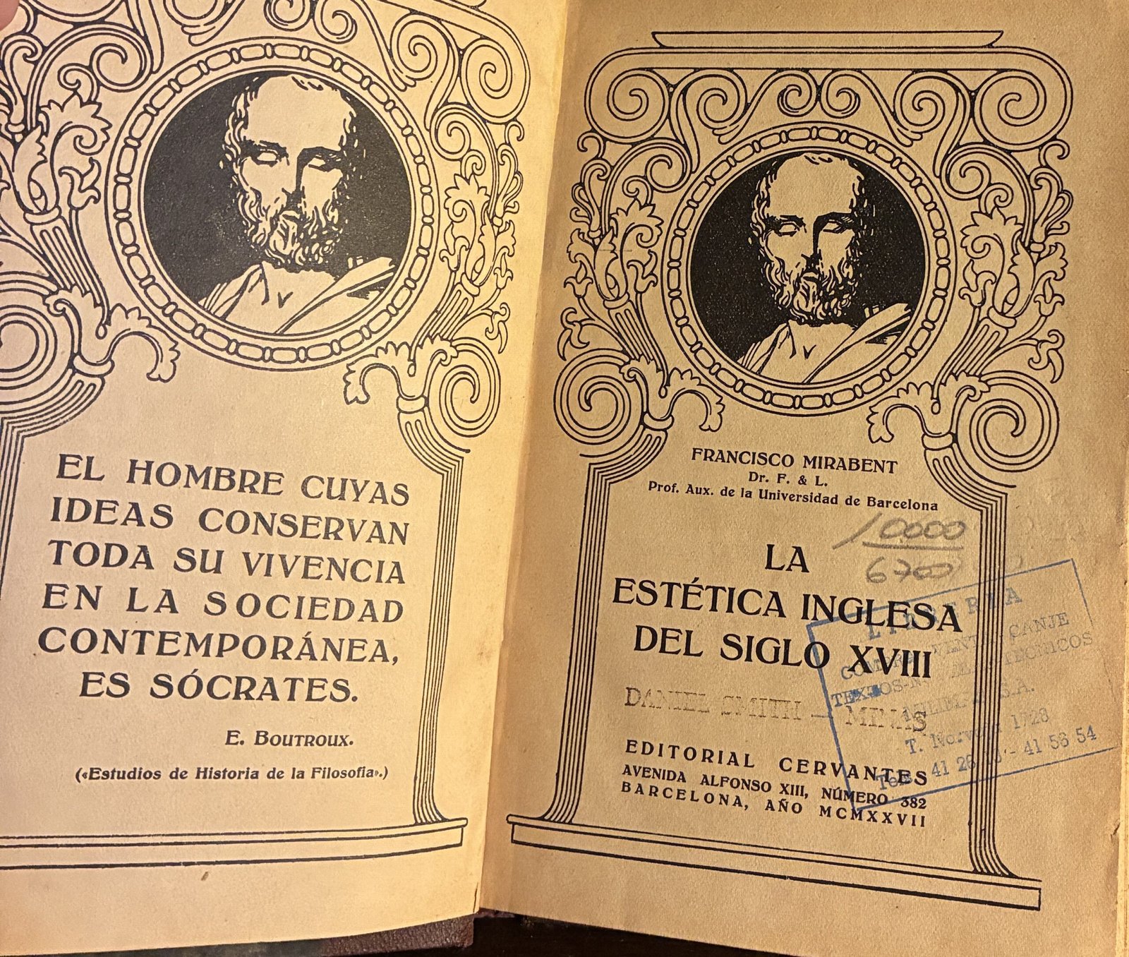 La estética inglesa del siglo xviii - Francisco Mirabent
