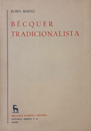 Béquer tradicionalista - Ruben Benitez