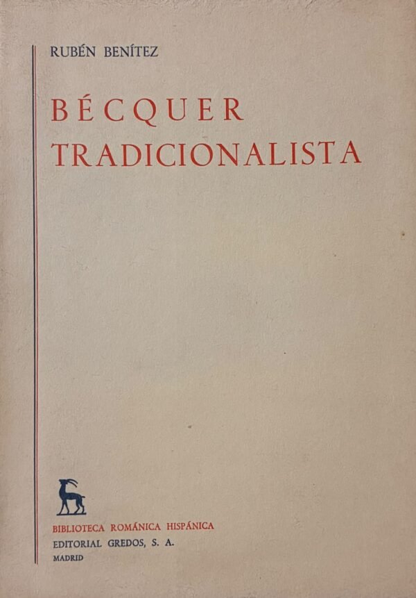 Béquer tradicionalista - Ruben Benitez