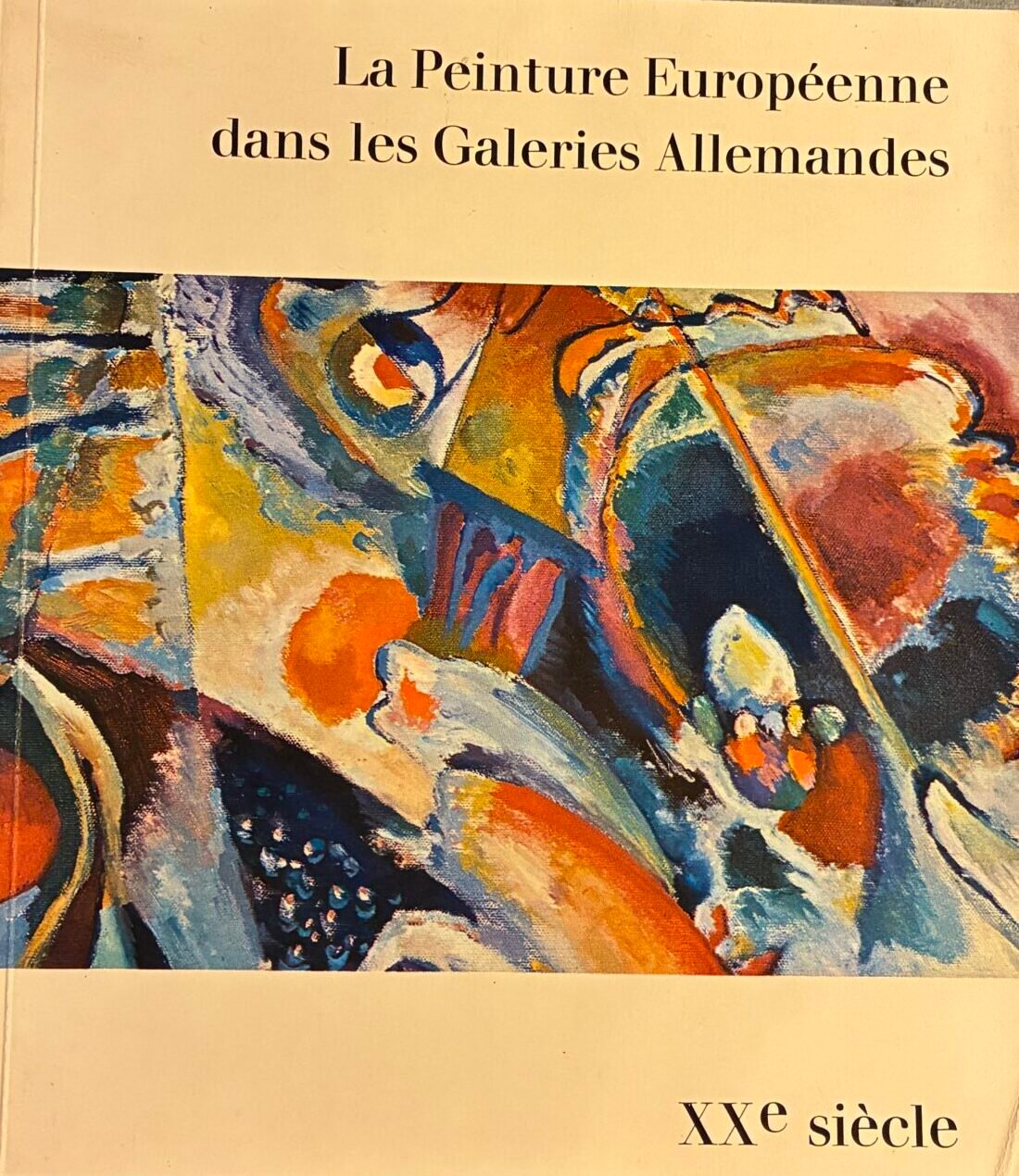 Estuche 3 tomos de pintura europea en museos alemanes.