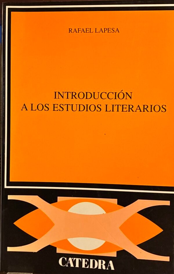 Introducción a los estudios literarios - Rafael Lapesa