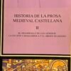 IMG_3492 Historia de la prosa medieval castellana (2 tomos) Catedra - Fernando Gómez Redondo