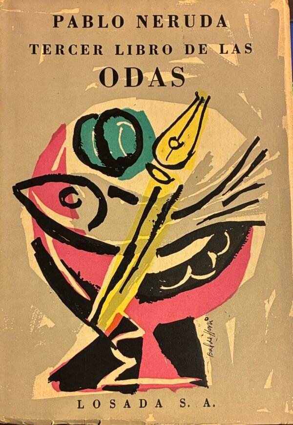 IMG_3722 Tercer libro de las odas (primera edición) - Pablo Neruda