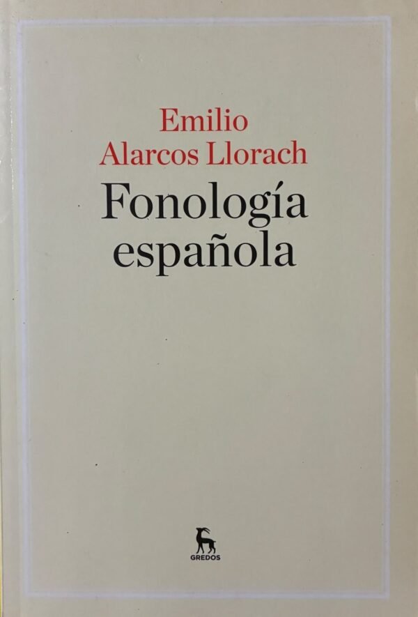 Fonología española - Emilio Alarcos Llorach